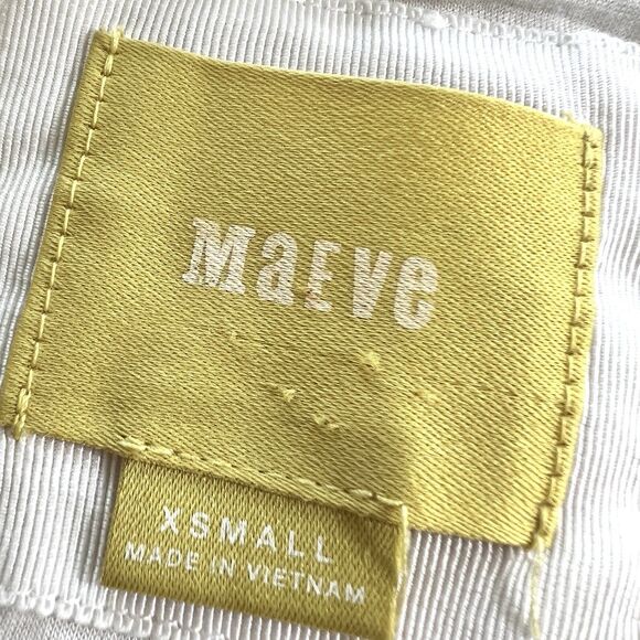 Maeve Anthropologie Cameron Colorblock Sleeveless Dress Artsy Flowy - XSmall - Picture 8 of 9